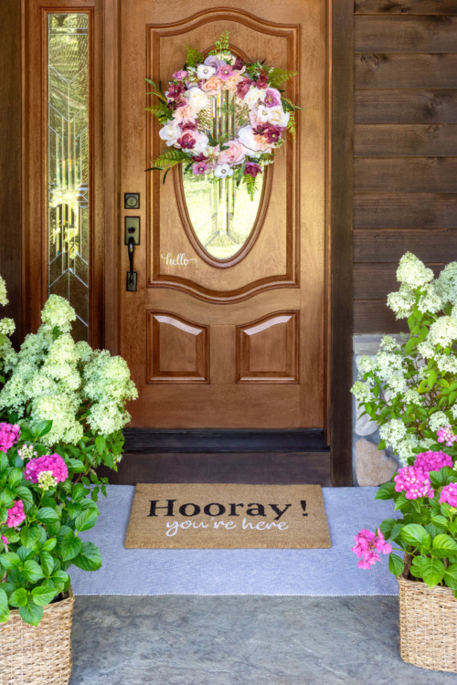 Home Doorway Welcoming You Inside