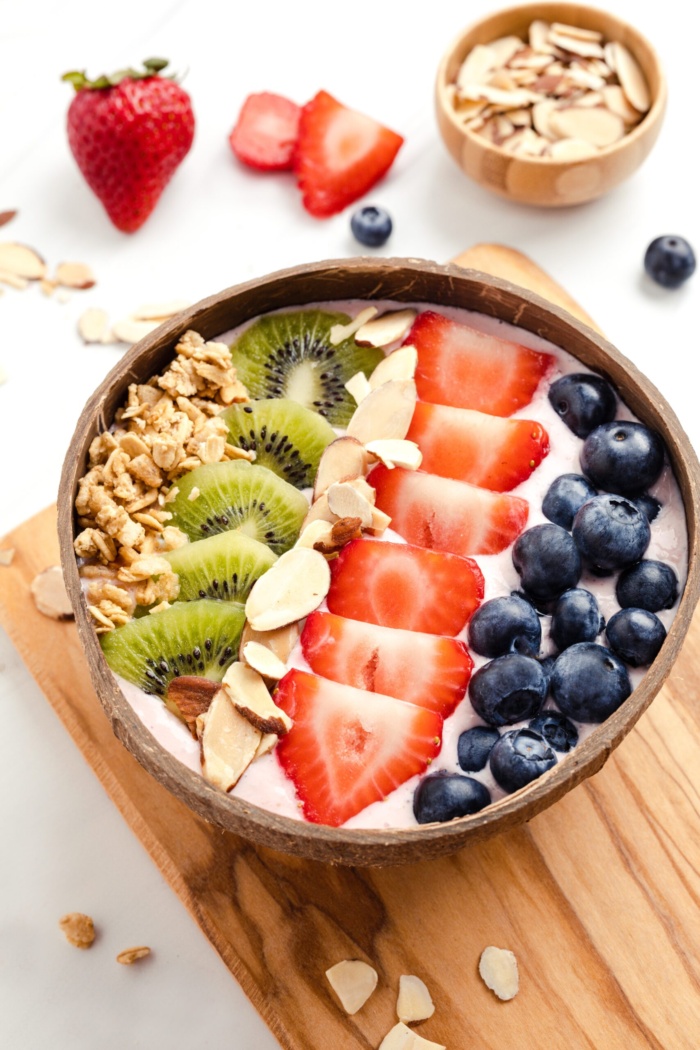 Kiwi, Strawberry, Blueberry Breakfast Bowl breakfast Legacy Stock Shop